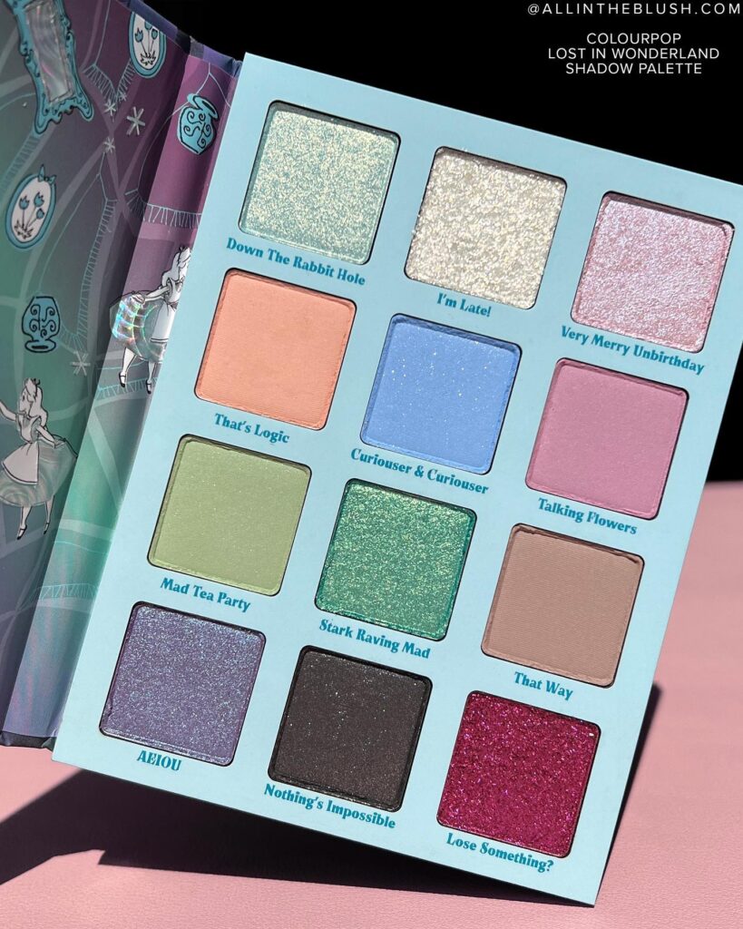 The ColourPop x Disney Alice In Wonderland Collection