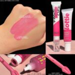 Comparing Lottie London Sweet Blush Liquid Blusher & Hard Candy Face Off Liquid Blush