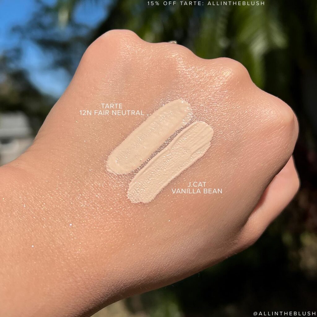 Tarte 12N Fair Neutral Shape Tape Radiant Concealer Color Matches