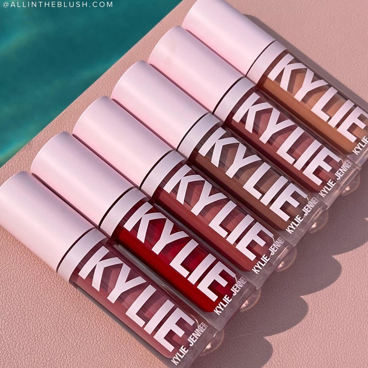 Swatching the 6 NEW Kylie Cosmetics High Gloss Shades!