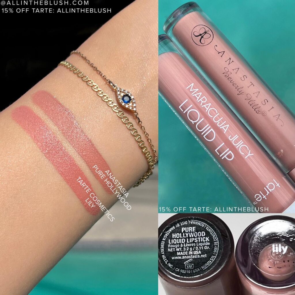 Anastasia Beverly Hills Pure Hollywood Liquid Lipstick Dupes