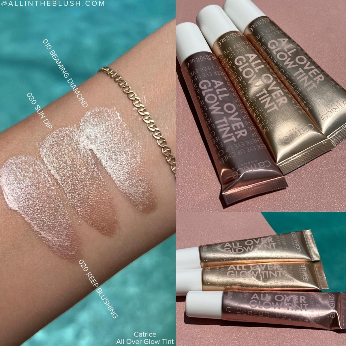 Catrice All Over Glow Tint Review & Swatches