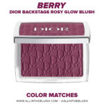 Dior Berry Backstage Rosy Glow Blush Dupes