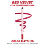 Kylie Cosmetics Red Velvet Lip Liner Dupes