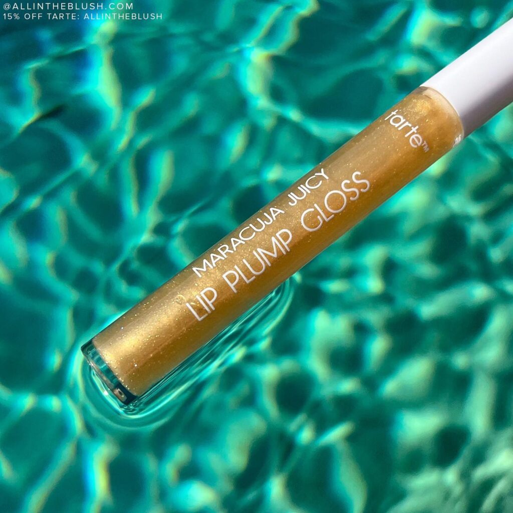 Tarte Maracuja Juicy Lip Plump Gloss Review Save 15% off Tarte with Code ALLINTHEBLUSH