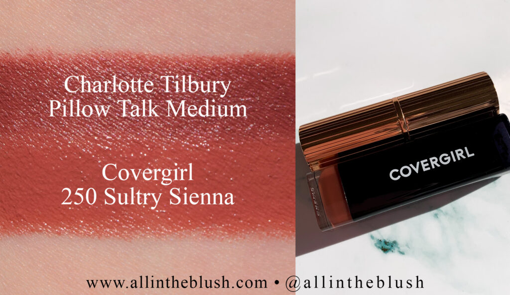 Affordable Charlotte Tilbury Pillow Talk Medium Lipstick Dupes on Amazon