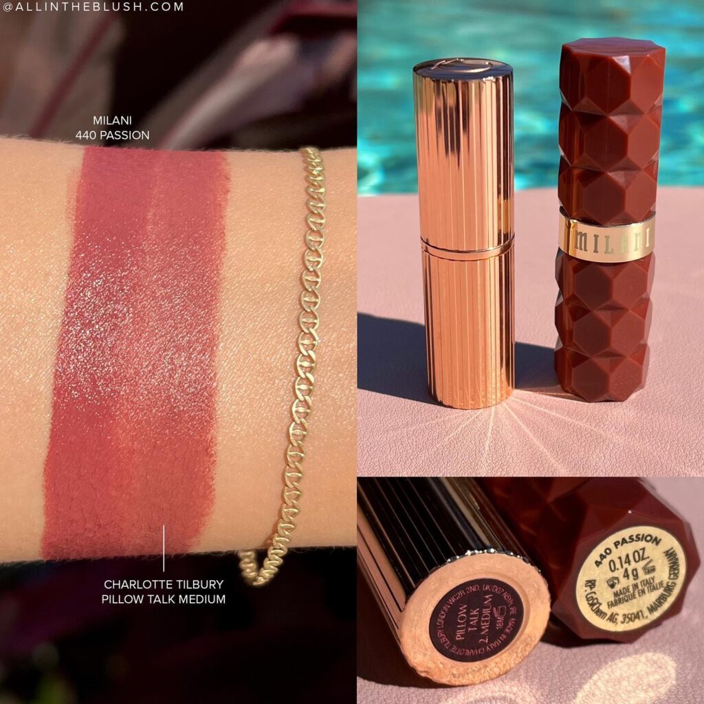Charlotte Tilbury Pillow Talk Medium Matte Revolution Lipstick Dupes