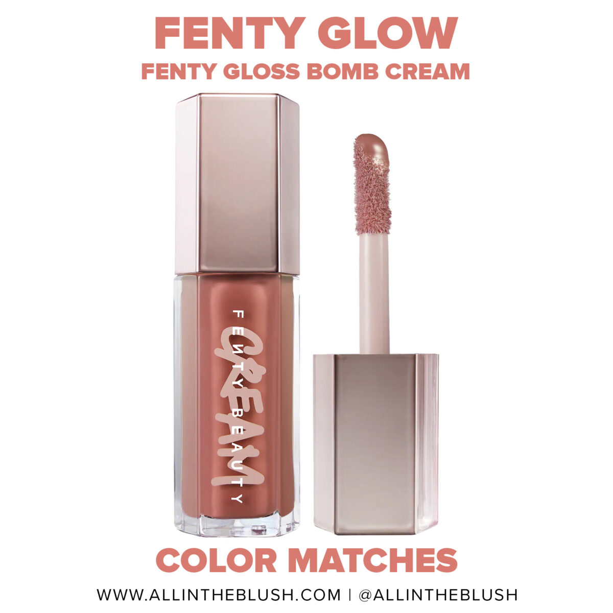 Fenty Beauty Fenty Glow Gloss Bomb Cream Lip Cream Dupes