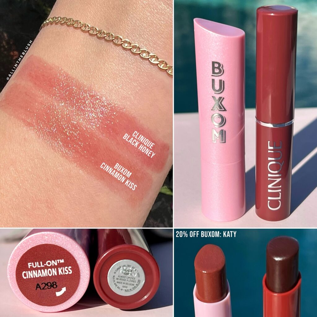 Clinique Black Honey Almost Lipstick Color Matches