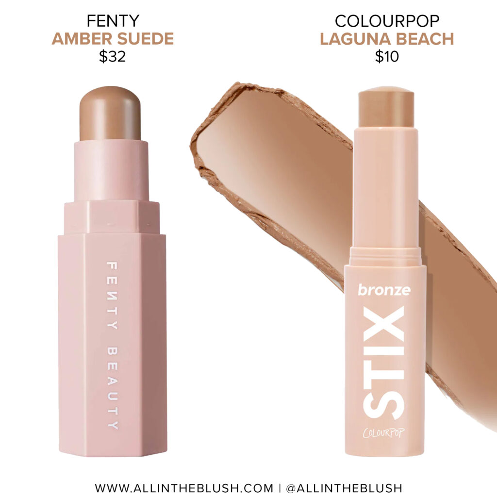 Fenty Beauty Amber Suede Match Stix Matte Contour Skinstick Dupes