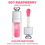 Dior 007 Raspberry Addict Lip Glow Oil Alternatives