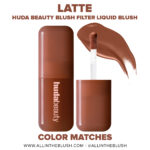 Huda Beauty Latte Blush Filter Liquid Blush