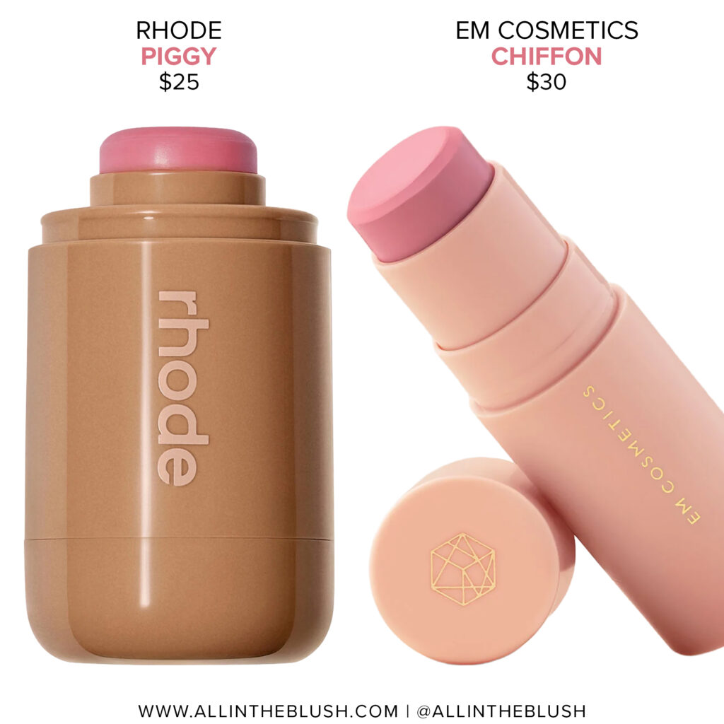 rhode piggy and em cosmetics chiffon blush dupes_allintheblush