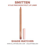 Kylie Cosmetics Smitten Precision Pout Lip Liner Shade Comparisons