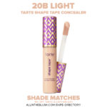 Tarte 20B Light Shape Tape Concealer Shade Comparisons
