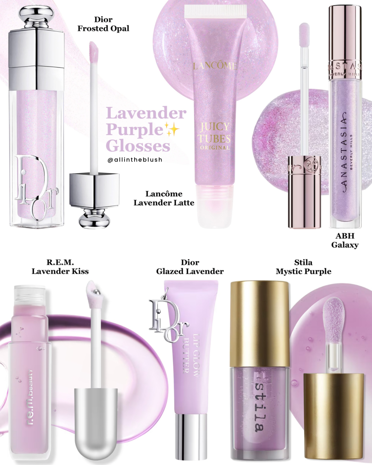 Lavender Lip Gloss Favorites