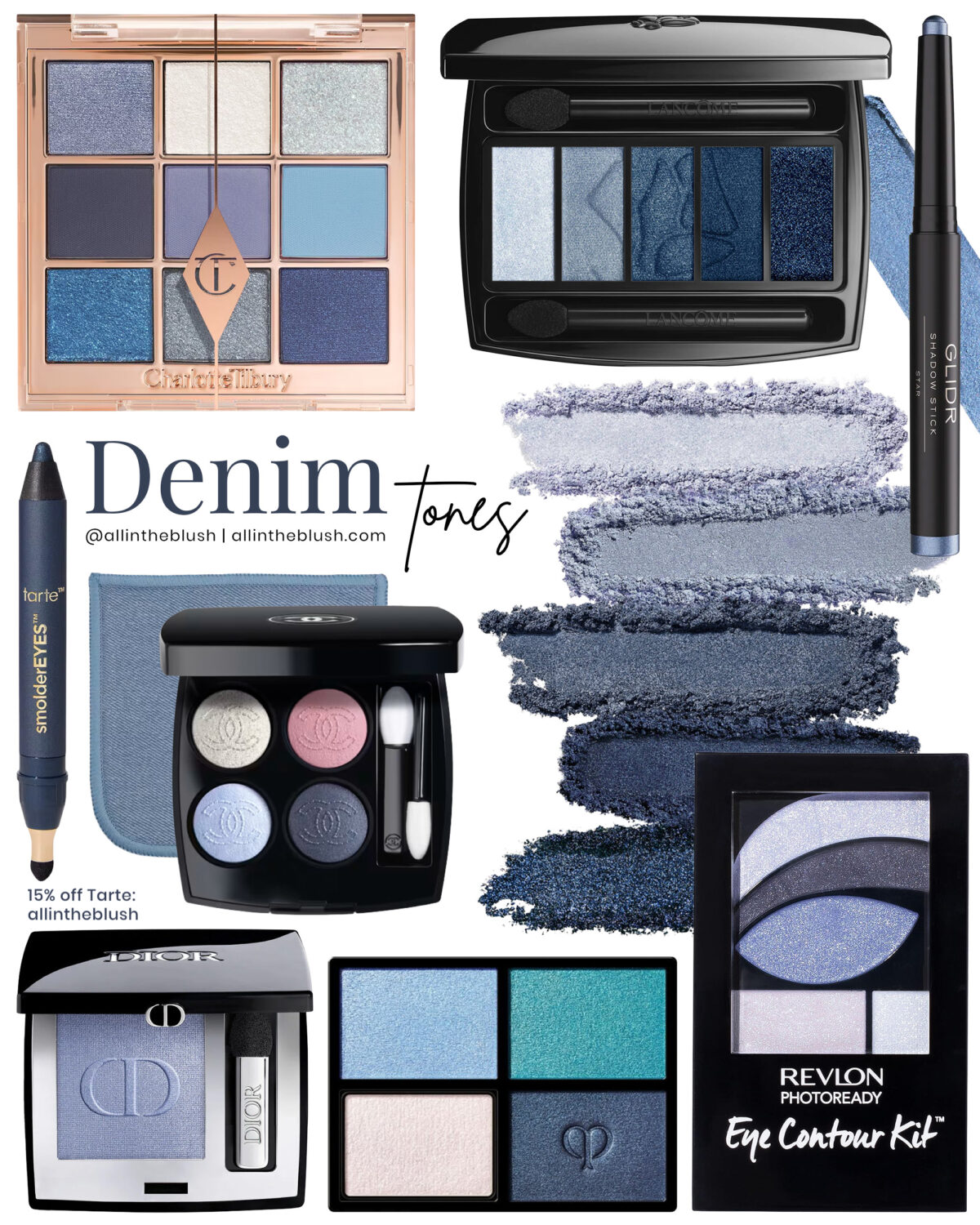 Denim Tone Eyeshadow Roundup