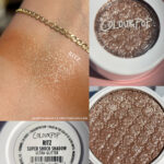 Swatching ColourPop Ritz Super Shock Eyeshadow