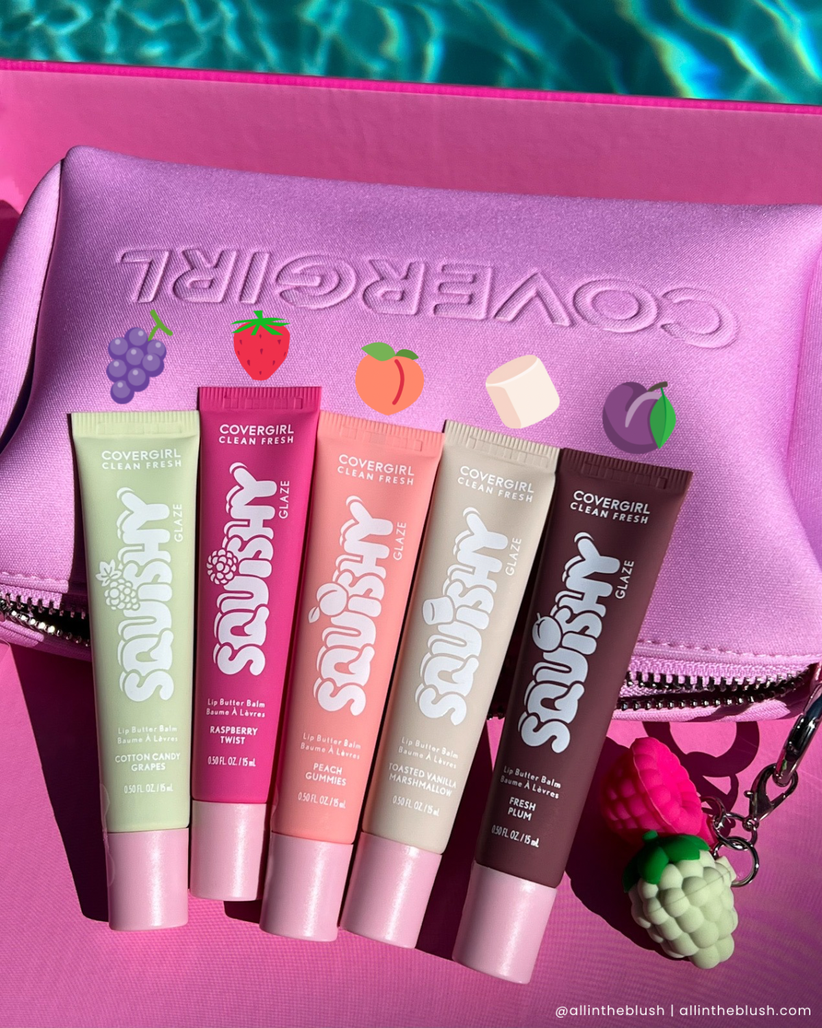 New Clean Fresh Squishy Glaze Lip Butter Balm from Covergirl