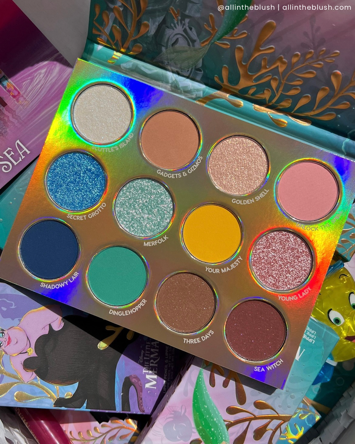 ColourPop Under the Sea Eyeshadow Palette