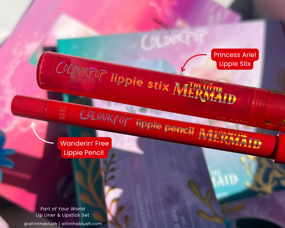 ColourPop x The Little Mermaid Collection