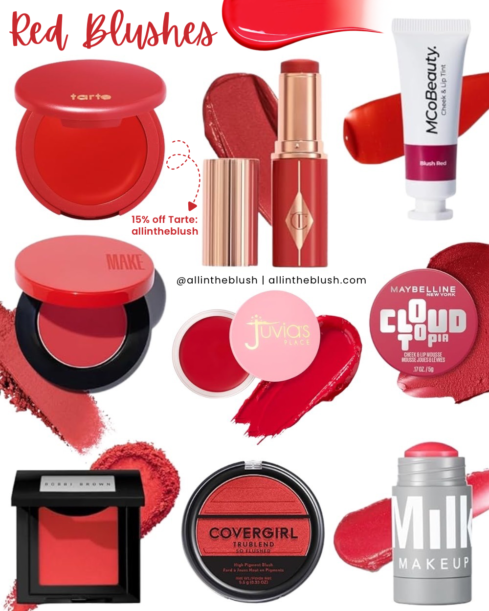 Top Red Blushes for 2026