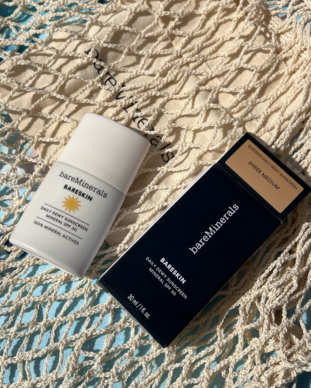 New from BareMinerals: BareSkin Daily Dewy Sunscreen