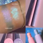Swatching ColourPop Shadow Stix in Disco Disco & Cotton Candy