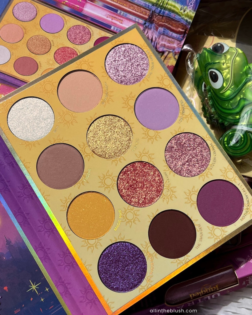 ColourPop x Disney Tangled Best Day Ever Eyeshadow Palette