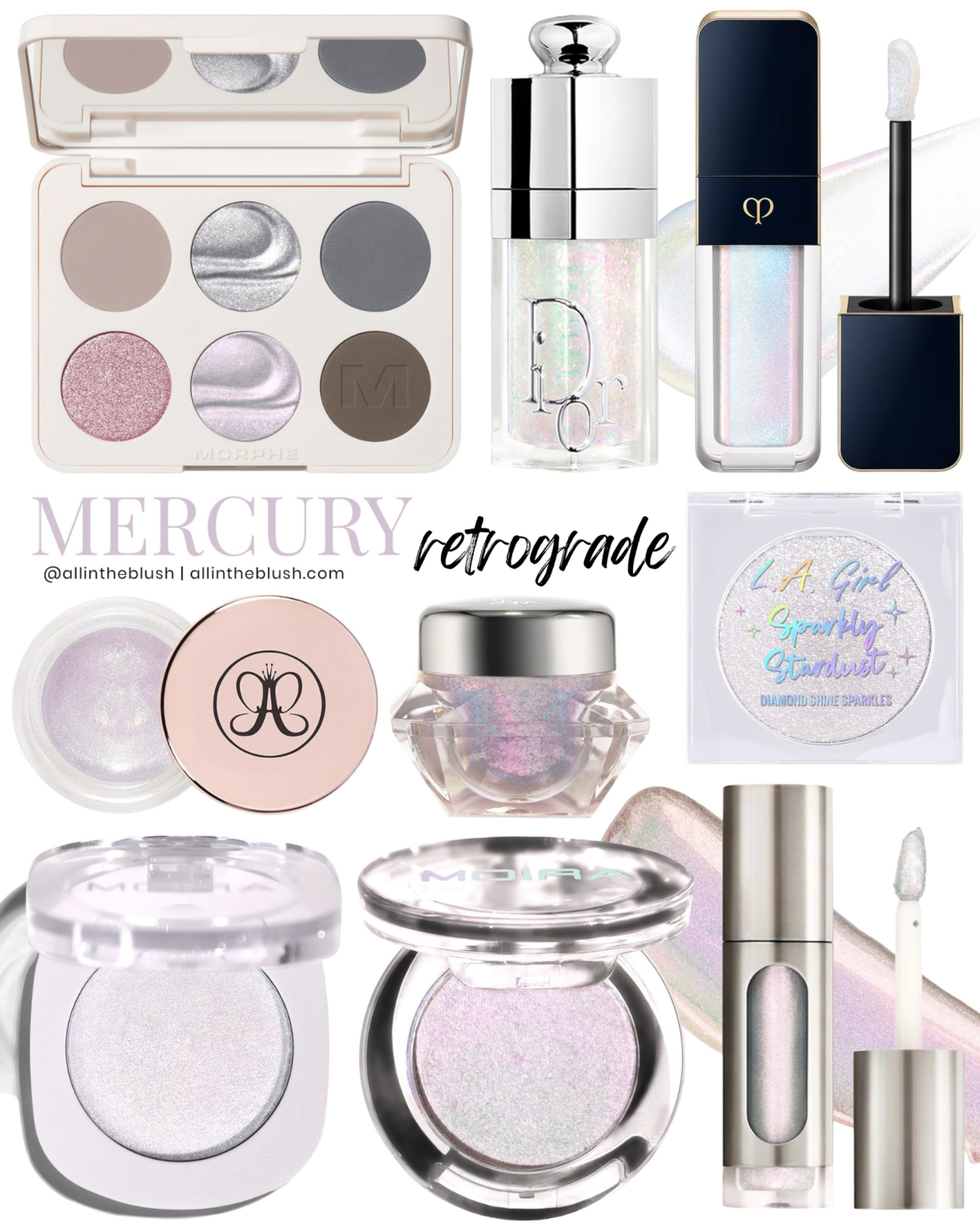 Mercury Retrograde Makeup: Ethereal Beauty Products Inspired by the Cosmos