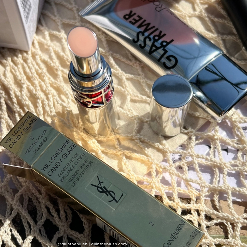 YSL Candy Glaze Lip Gloss Stick 02 Healthy Glow Plumper