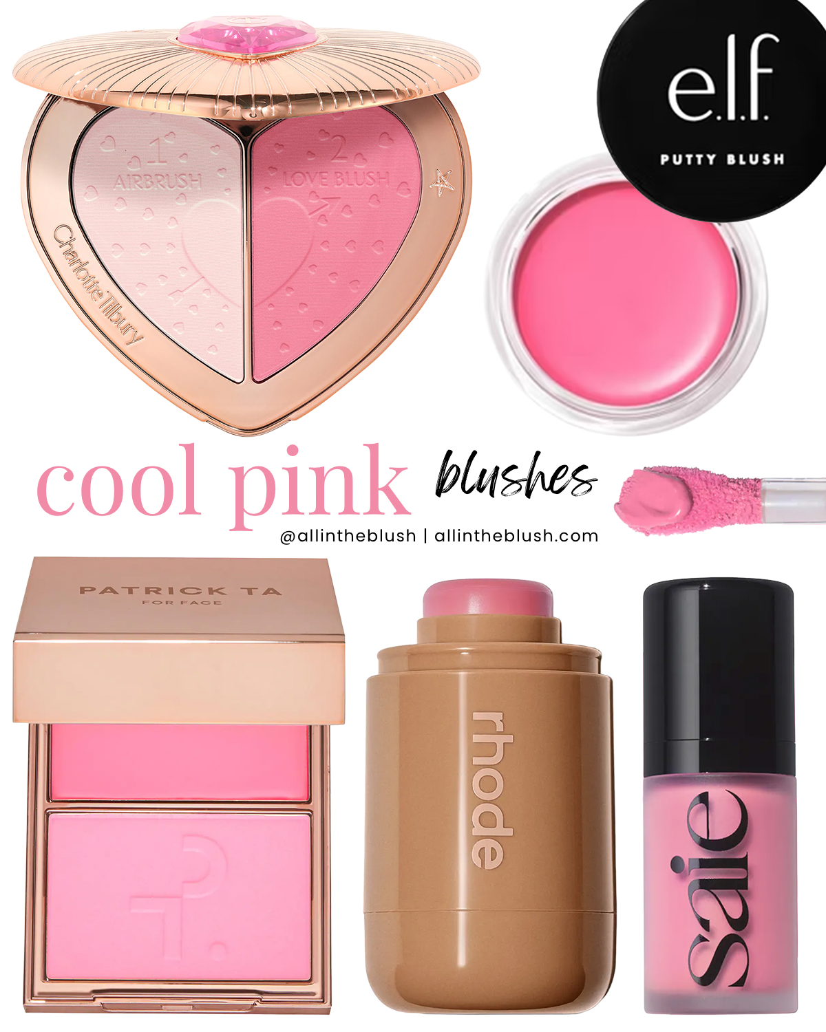 Cool Pink Blush Favorites