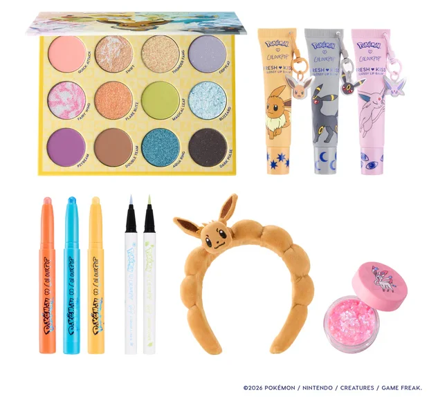 New Pokémon x ColourPop Eeveelution Collection