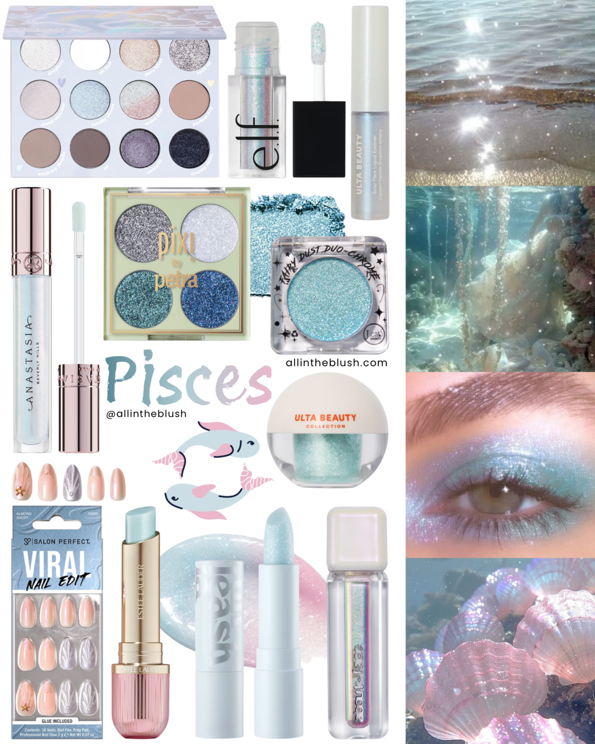 Pisces Inspired Beauty Edit