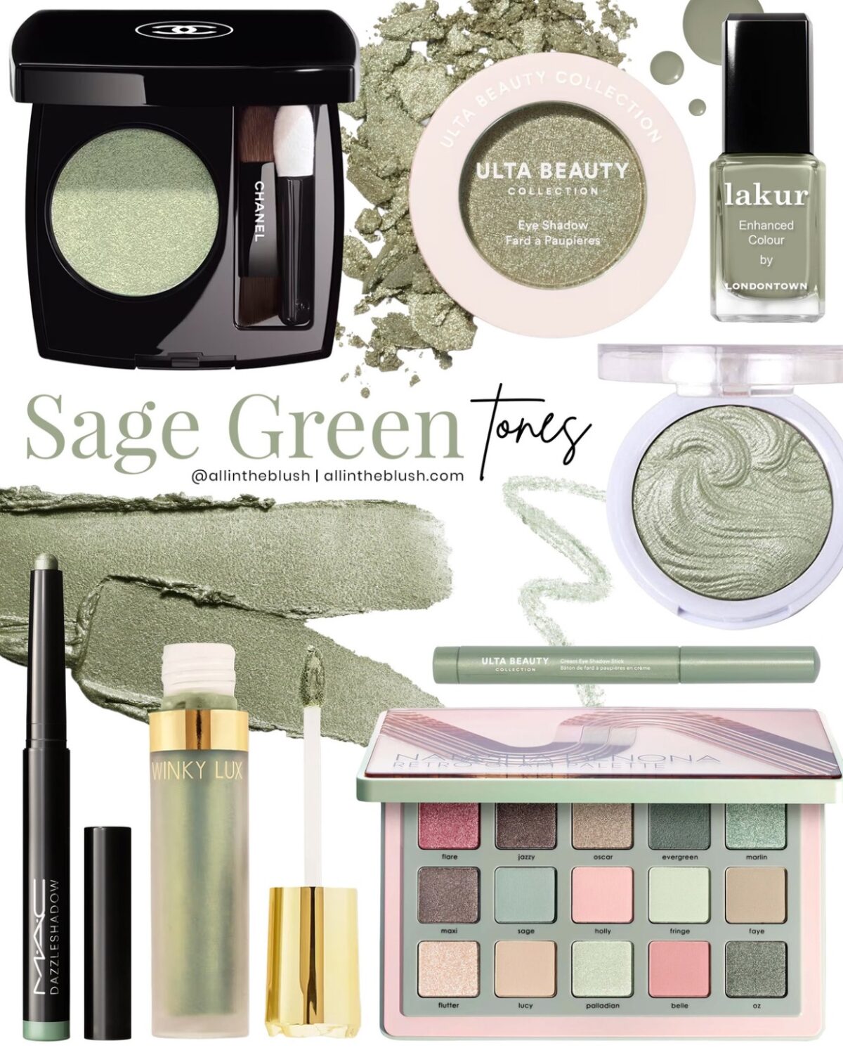 The Sage Green Beauty Edit