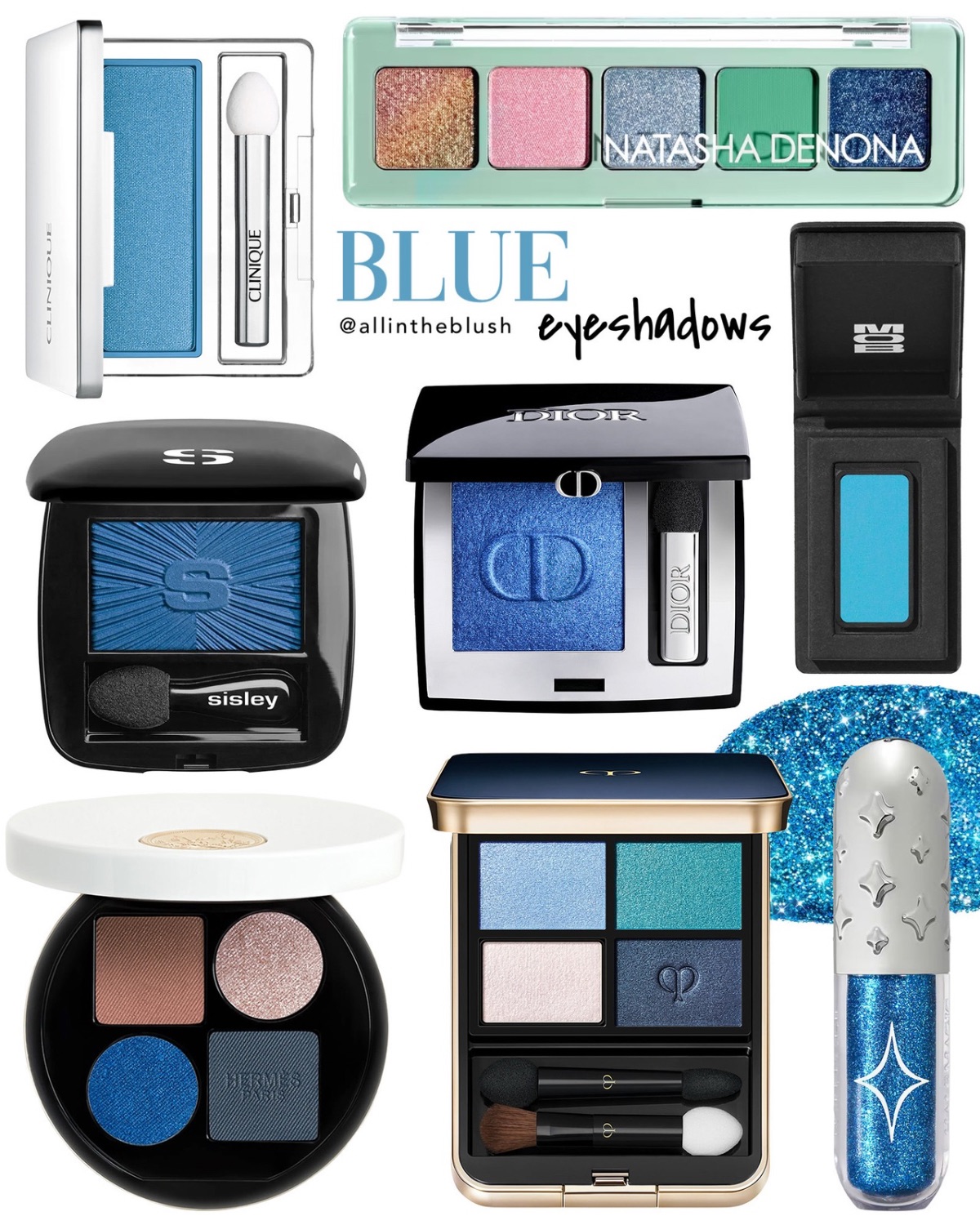Statement Blue Eyeshadow Favorites