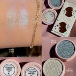 Swatching ColourPop's Weekend Recap Super Shock Eyeshadow Duo: Ice Dream & Moon Daisy
