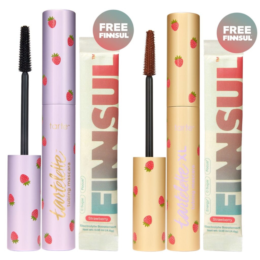 tarte x FINNSUL flutter & focus tubing mascara set