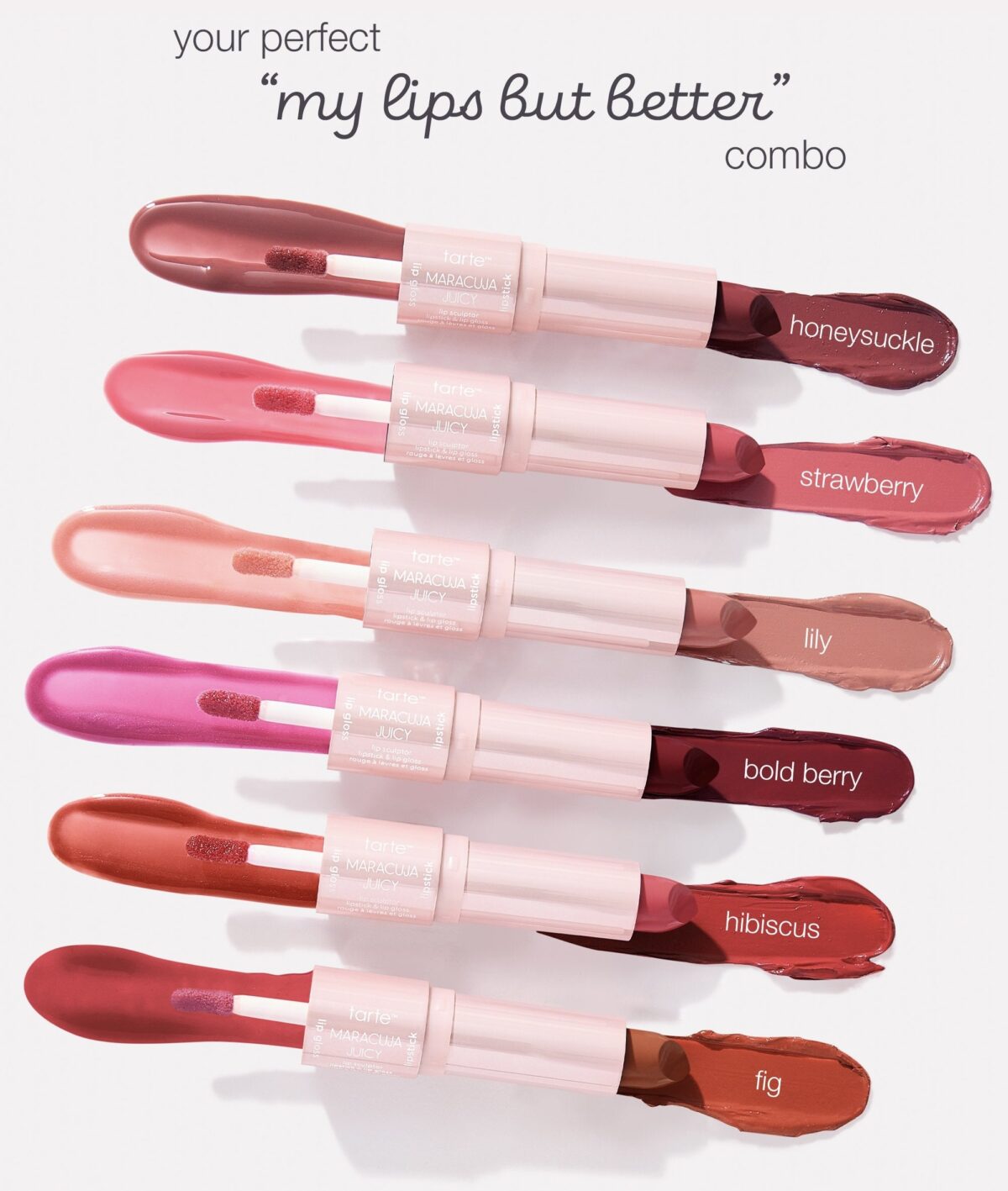 New Tarte Maracuja Juicy Lip Sculptor Lipstick & Lip Gloss